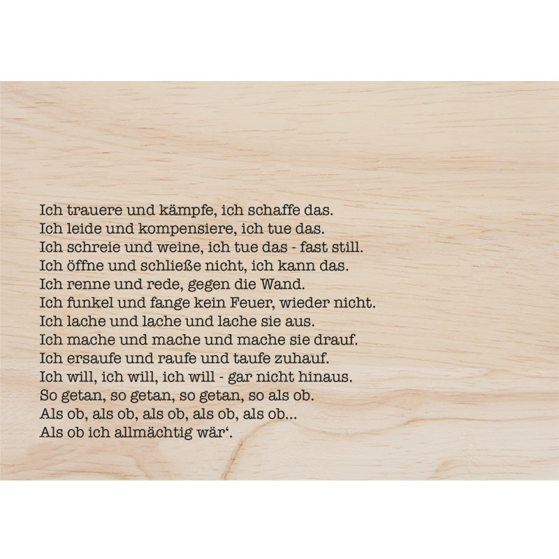 Woodcardz - Allmächtig