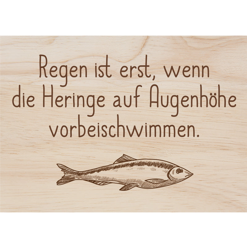 Woodcardz - Fische auf Augenhöhe