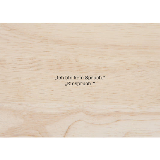 Woodcardz - Kein Spruch