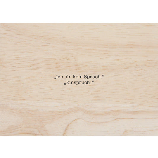 Woodcardz - Kein Spruch