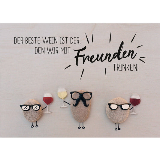 Tinycardz - Bester Wein mit Freunden