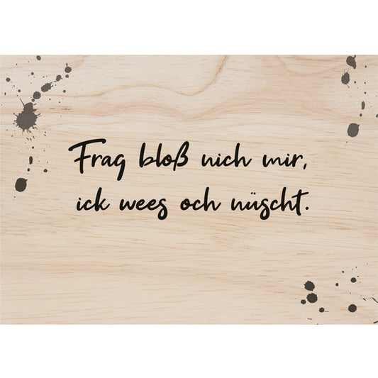 Tinycardz - Frag mir nicht