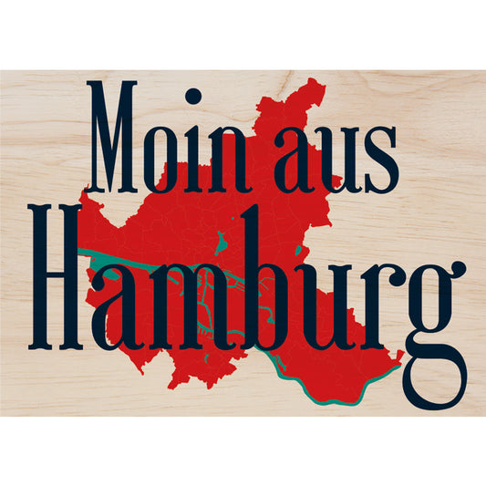 Woodcardz Moin aus Hamburg